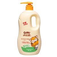 小浣熊儿童宝宝沐浴露洗发露二合一小孩洗发水用品婴儿洗沐套装 小浣熊洗沐二合一1000ml