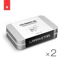 拳峰凝胶护盾MMA格斗散打泰拳关节保护垫UFC搏击拳击护指腕关节 铁盒包装 硅胶缓冲 白色 [10*5