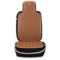 大货车卡车汽车座垫欧曼天龙解放J6天V专用塑料块凉席夏凉爽坐垫 咖啡色