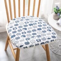 卡通坐垫椅垫加厚可拆洗椅子垫学生四季通用屁股垫久坐海绵餐椅垫 招财猫 40*40cm