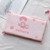 冰枕冰垫冰水枕头夏季降温神器冰凉枕成人学生儿童午睡注水凉枕头 樱花女孩