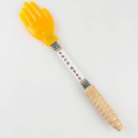 拍痧手掌拍打神器棒拍痧板棒经络扣痧手经道按摩锤堂敲背锤按摩器 扣痧掌(木手柄)送经络图