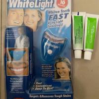 [秒发]牙齿美白仪 美牙仪 蓝光美牙 洁牙仪 牙垢黄牙祛除 牙齿美白仪套装+一对凝胶(店长推荐)