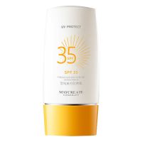 健美创研防晒霜spf35防紫外线隔离保湿补水学生女喷雾军训 高倍防晒霜[1瓶装]