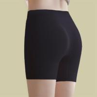 新款五分鲨鱼裤女夏季薄款打底裤外穿骑行裤芭比裤收腹提臀紧身裤 三分黑色 L [适合80-125斤]