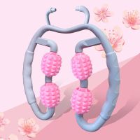 环形夹小腿部多功能按摩器减肥肌肉放松七珠滚轮轴狼牙棒瘦腿神器 瘦腿按摩器(颜色款式随机)