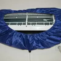 清洗空调接水罩挂式1.5P通用新款加厚接水袋家用空调清洗罩工具 中号+2米管子