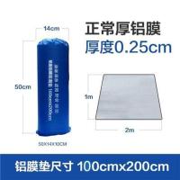 户外铝膜防潮垫床上用宿舍学生加厚单人超轻便携帐篷露营垫野餐垫 1米-2米(送袋子)厚2.5mm