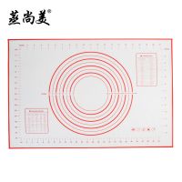 蒸尚美 硅胶垫揉面垫烘焙工具耐高温铂金大小号防滑不沾大号 揉面垫(60cm*40cm)