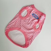 宠物衣服秋装打底背心糖果色空调衫防晒衫泰迪中小型犬狗狗服饰 红 S(建议4-6斤)