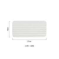 硅藻泥吸水垫洗手台洗漱垫硅藻土杯垫小洗漱台防水垫肥皂垫牙刷垫 白色小号