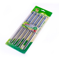 [20双 ]筷子套装 印花筷子批发 青花瓷印花不锈钢筷子 青花瓷印花 五双装