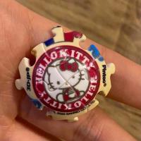 KT猫 篮球拼图创意挂坠钥匙扣 ketty猫扣