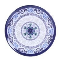 欧式隔热垫防烫耐热家用碗垫仿瓷隔热垫餐桌桌垫子菜餐盘垫砂锅垫 古典青花 两个装