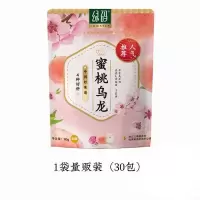 绿码水果茶白桃蜜桃乌龙茶饮冲泡茶包独立三角袋茶包花茶茶叶茶包 蜜桃乌龙茶大包