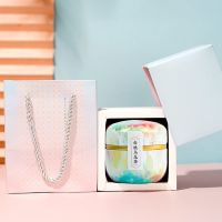 蜜桃乌龙茶白桃玫瑰茶茉莉女人组合茶包冷泡茶袋泡茶包花果礼盒茶 一罐粉蓝礼盒白桃乌龙茶10包