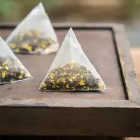 桂花普洱花茶组合茶叶三角茶包小包茶袋学生女铁罐装花草茶 桂花普洱试饮装3泡