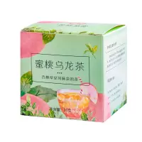 杏林草堂蜜桃乌龙茶包水果茶果粒茶苹果花茶组合白桃乌龙茶叶冷泡 蜜桃乌龙1盒装10包