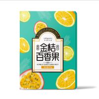 金桔百香果茶蜂蜜蜜桃乌龙水果茶包冻干柠檬冲泡花果茶水果片 1盒正品装[共5袋]