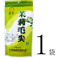 [茉莉毛尖]一级天方茶叶茉莉毛尖100g袋装茉莉花茶 天方 100克(一袋)