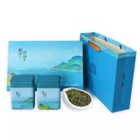 崂山绿茶2021新茶正宗崂山王哥庄绿茶青岛特产高档精品崂山茶礼盒 高档礼盒装[250克]