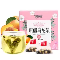 蜜桃蔓越莓乌龙茶白桃乌龙茶水果茶养生茶袋泡花茶组合茶包冷泡 蜜桃 乌龙 10包试饮