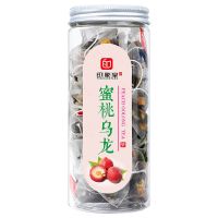 蜜桃乌龙茶包 袋泡茶 水果茶 冷泡茶花茶组合花果茶罐装70g/140g 蜜桃乌龙茶单罐70克约20袋