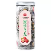 蜜桃乌龙茶包 袋泡茶 水果茶 冷泡茶花茶组合花果茶罐装70g/140g 蜜桃乌龙茶单罐70克约20袋