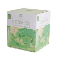 茉莉花茶荷叶绿茶茶叶毛尖冷泡茶养颜花草水果茶组合茶包 绿茶1盒+[赠饮]