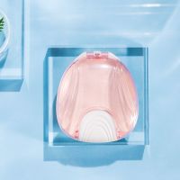 正畸牙套保持器收纳盒隐形牙套盒子携带可爱矫正器假牙齿盒便携式 粉色