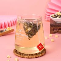 [量贩装]蜜桃白桃桂花乌龙茶茉莉绿茶组合冷泡茶袋泡水果茶小包 臻选品质蜜桃乌龙5小包[品尝装]