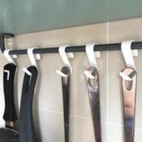 宜家代购 苏纳思S型挂钩5件装置物架挂钩北欧性价比国内 正品宜家代购 苏纳思S型挂钩5件装置物架挂钩北欧性价比国内