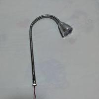 LED机台工作灯软管射灯强磁机床工作灯车床铁架照明灯汽车维修灯 螺丝固定座5w白光 220v白光软管300MM