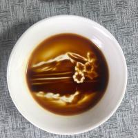 8.3cm富士山酱油碟濑户烧立体樱花陶瓷调味碟创意蘸料碟子陶瓷碟 口径8.3内径6cm高2cm