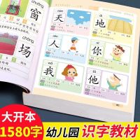 识字大王1580字儿童学前看图大全幼儿园认字拼音拼读训练学前教育 识字大王1580个字[加厚版]