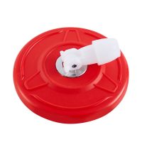 钢盘塑料底盘拖把旋转通用不锈钢杆家用手压自动省力拖布棉头替换 塑料款单一个底盘