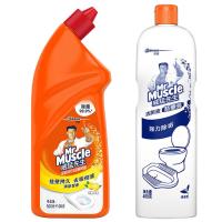 威猛先生深层净力洁厕啫哩剂洁厕宝洁厕液洁厕灵除臭除味清洁神器 深层清洁600g+洁厕液480g