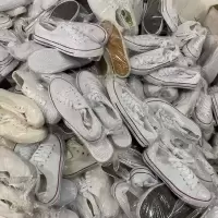处理库存鞋子男鞋微瑕疵帆布鞋男鞋白色帆布鞋上班工地鞋随机发货 微瑕男白鞋随机(脚胖脚宽拍大一码) 39