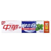 中华健齿白牙膏200g(炫动果香/清新薄荷)两种90克1支/2支/4支 中华牙膏105克 薄荷味1支