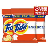 汰渍无磷洗衣粉家庭大袋装自选 去污去渍清香护色深层洁净不伤手 经典款净白去渍260g*3 香型随机