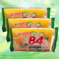 1-30块可选凯力84好太太透明皂肥皂洗衣皂102克送起泡网+皂盒 1块装[无礼品]