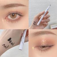 眼线笔持久防水防汗不晕染不掉色初学者速干极细眼线液笔女学生款 黑色(热卖)