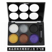 眼影儿童演出 幼儿园舞台表演化妆品无毒不晕染 眼影粉盘珠光 yomi新1号