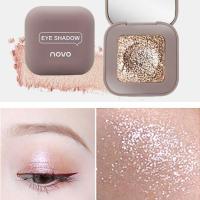 NOVO单色眼影盘土豆泥闪粉亮片大地色哑光独角兽小盘便携学生女 01*冰雪奇缘 单盒