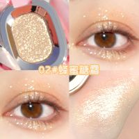 xixi可乐心情单色眼影盘不脱妆ins平价学生日常高颜值大地色系款 02#蜂蜜糖霜