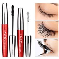 火烈鸟眼睫毛膏防水拉长不晕染卷翘加长加密白色纤维两用双头品牌 惊艳心动睫毛膏