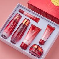 [6件套礼盒]樱花双酵母化妆品套装补水抗痘护肤品教师节礼物 [礼盒装]樱花双酵母沁透六件套