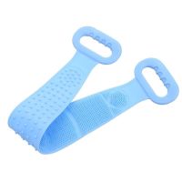 加长硅胶搓澡巾男女强力搓背搓泥搓灰神器长条后背皮沐浴刷子 升级加长70厘米 天空蓝