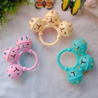 手摇铃婴儿睡觉神器新生儿安抚玩具0-6-12个月岁婴幼儿益智早教 随机发3件[颜色随机]