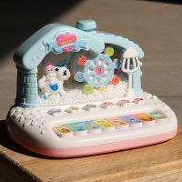 儿童音乐琴0-1-3岁婴幼儿早教益智宝宝电子琴6-12月玩具男女孩2-4 标配(琴以为无任何配置) 趣味飘雪打地鼠卡通琴